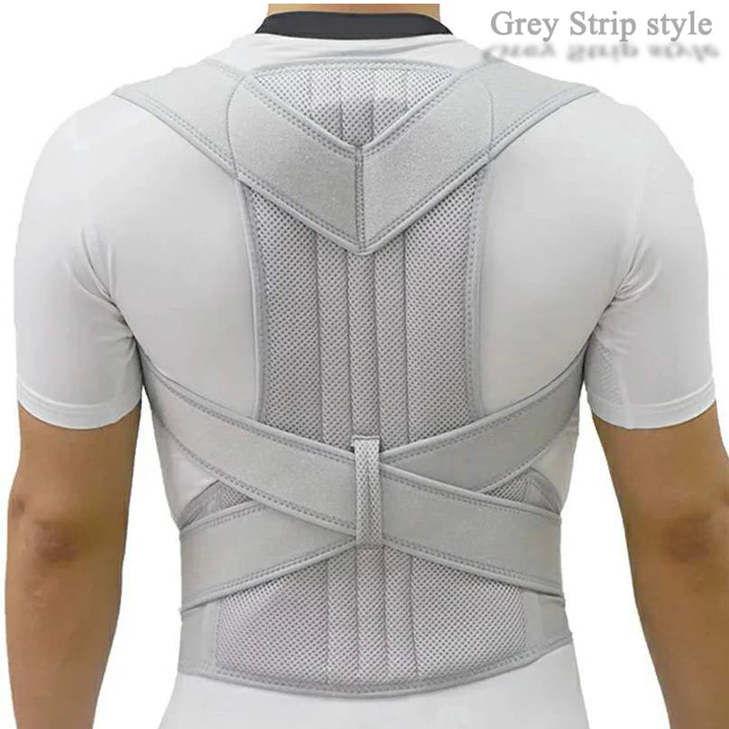 Correcteur de Posture – Ceinture de Soutien Dorsal Respirante pour Femmes, Hommes et Enfants | Ajustable et Confortable