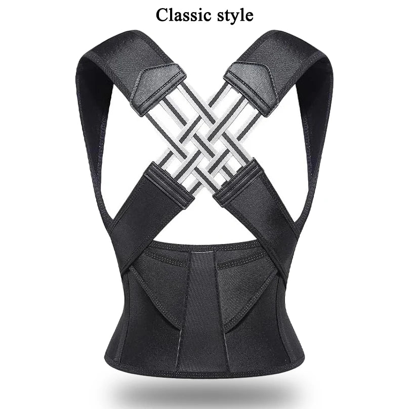 Correcteur de Posture – Ceinture de Soutien Dorsal Respirante pour Femmes, Hommes et Enfants | Ajustable et Confortable