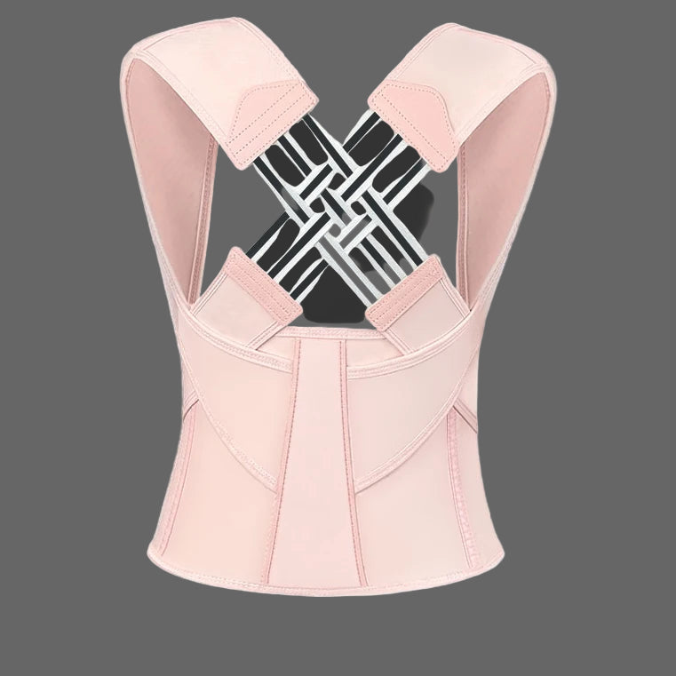 Correcteur de Posture – Ceinture de Soutien Dorsal Respirante pour Femmes, Hommes et Enfants | Ajustable et Confortable