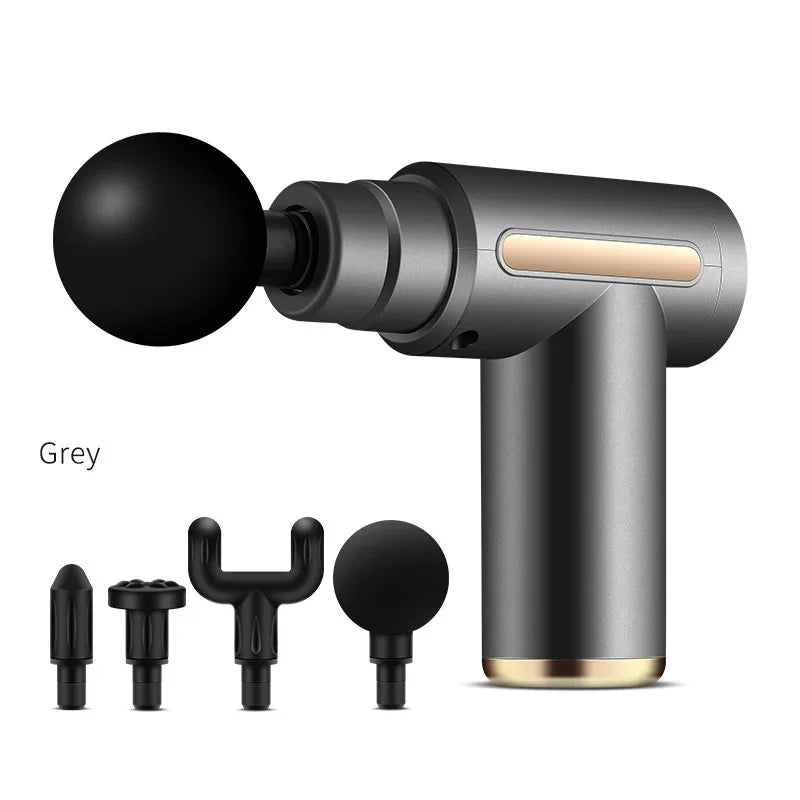 Pistolet de massage pour muscles – équipement de relaxation musculaire, membrane cervicale, instrument de massage de la colonne cervicale, mini pistolet fascia sans fil