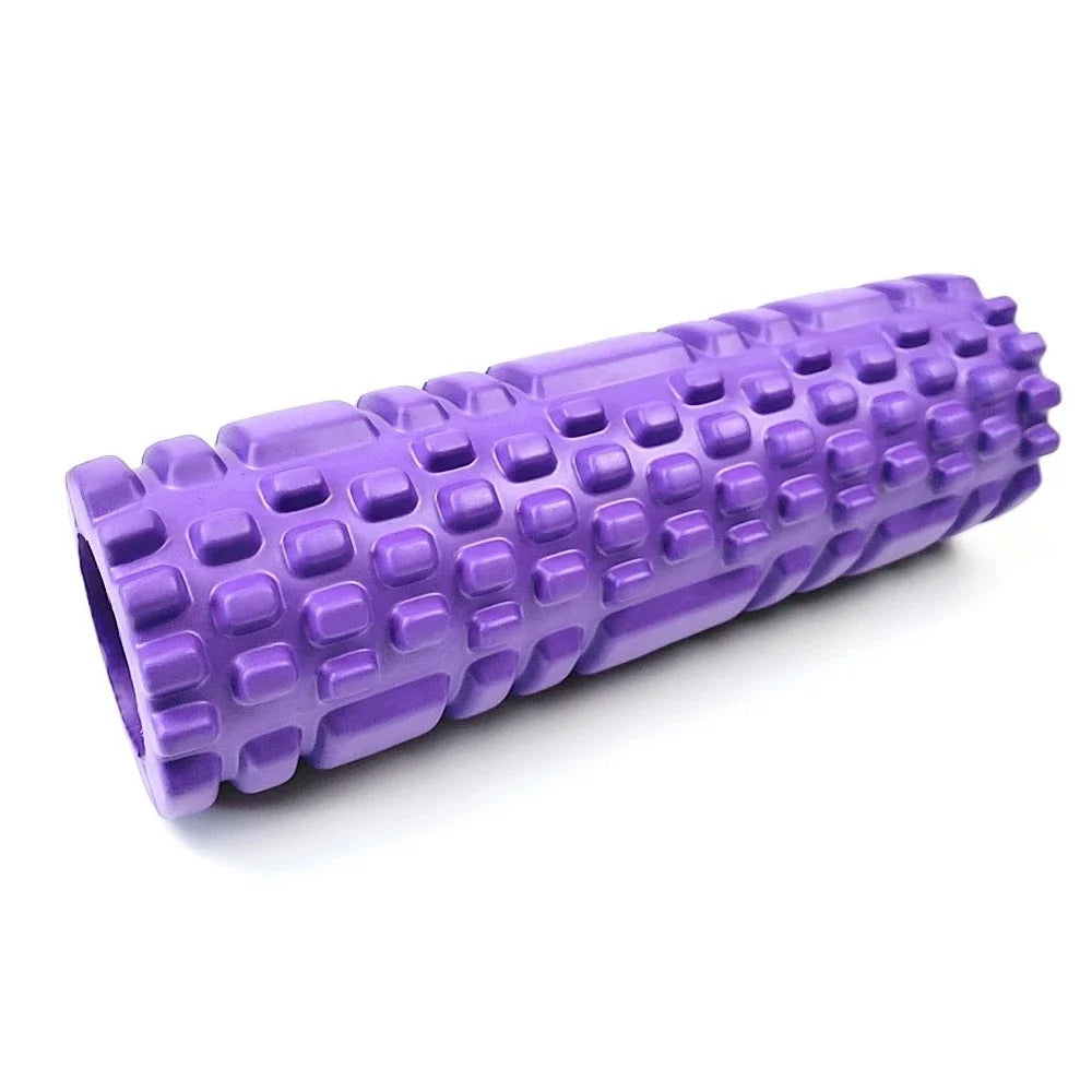 Rouleau de massage en mousse – colonne de yoga creuse pour fitness, massage musculaire, physiothérapie et rééducation sportive