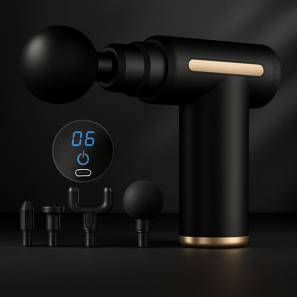 Pistolet de massage pour muscles – équipement de relaxation musculaire, membrane cervicale, instrument de massage de la colonne cervicale, mini pistolet fascia sans fil