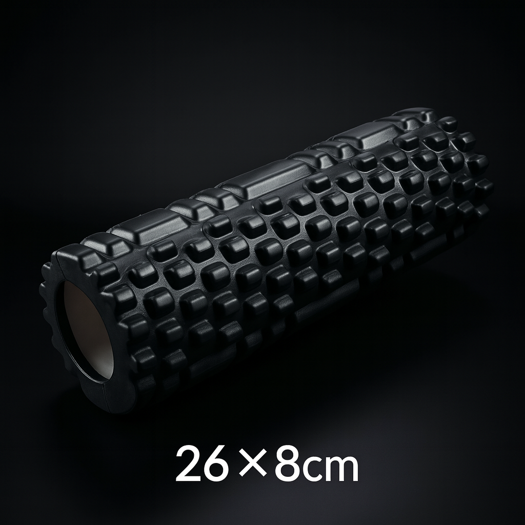 Rouleau de massage en mousse – colonne de yoga creuse pour fitness, massage musculaire, physiothérapie et rééducation sportive