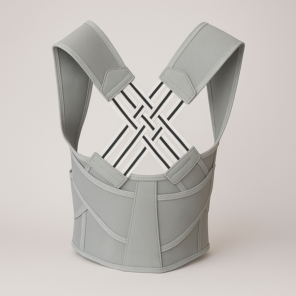 Correcteur de Posture – Ceinture de Soutien Dorsal Respirante pour Femmes, Hommes et Enfants | Ajustable et Confortable