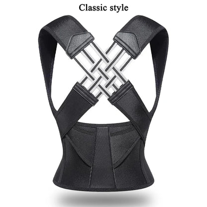 Correcteur de Posture – Ceinture de Soutien Dorsal Respirante pour Femmes, Hommes et Enfants | Ajustable et Confortable
