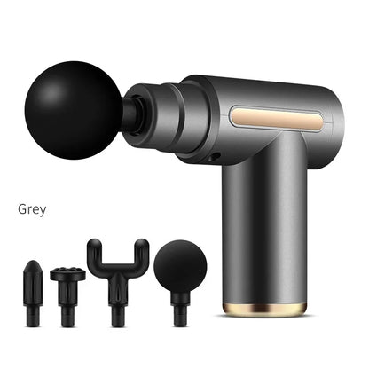 Pistolet de massage pour muscles – équipement de relaxation musculaire, membrane cervicale, instrument de massage de la colonne cervicale, mini pistolet fascia sans fil