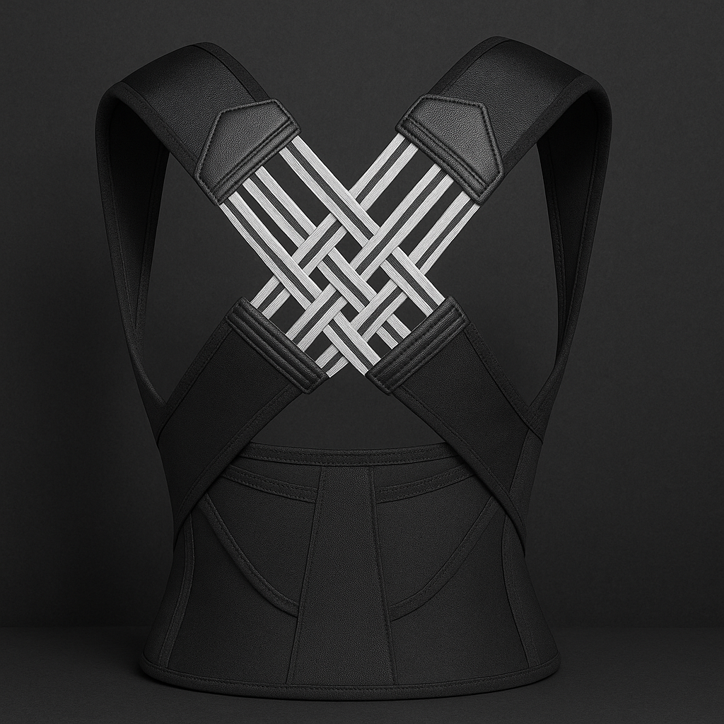 Correcteur de Posture – Ceinture de Soutien Dorsal Respirante pour Femmes, Hommes et Enfants | Ajustable et Confortable