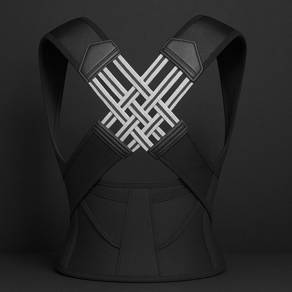 Correcteur de Posture – Ceinture de Soutien Dorsal Respirante pour Femmes, Hommes et Enfants | Ajustable et Confortable