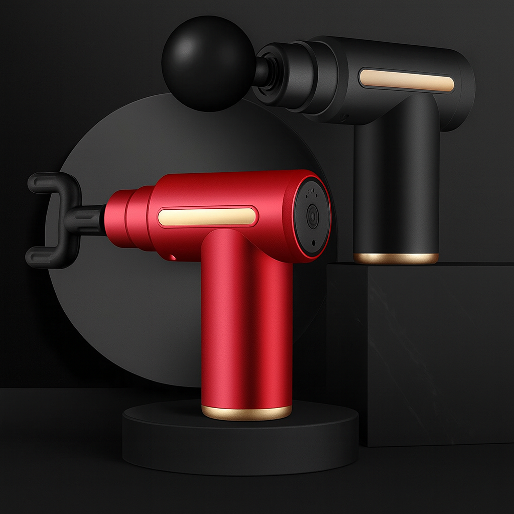 Pistolet de massage pour muscles – équipement de relaxation musculaire, membrane cervicale, instrument de massage de la colonne cervicale, mini pistolet fascia sans fil