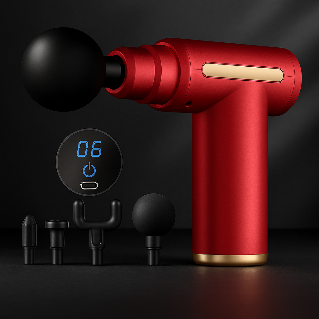 Pistolet de massage pour muscles – équipement de relaxation musculaire, membrane cervicale, instrument de massage de la colonne cervicale, mini pistolet fascia sans fil