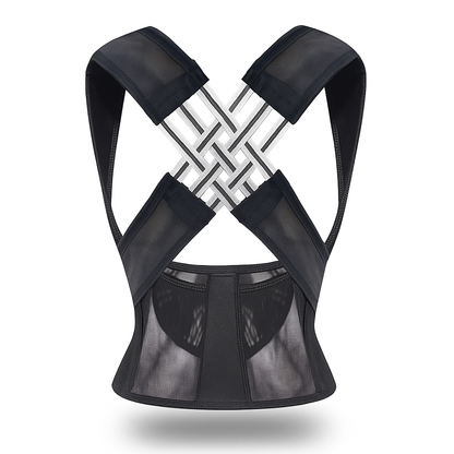 Correcteur de Posture – Ceinture de Soutien Dorsal Respirante pour Femmes, Hommes et Enfants | Ajustable et Confortable
